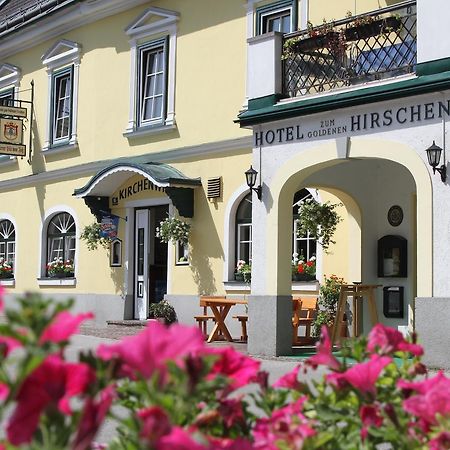 Hotel Zum Goldenen Hirschen Göstling an der Ybbs Buitenkant foto